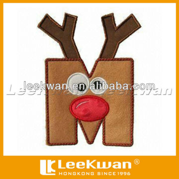 cute cartoon fabric applique embroidery patch