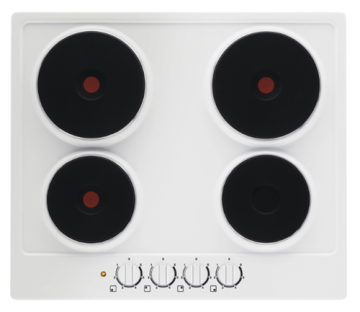 Zanussi Electric Cooktop 4 Zone Steel