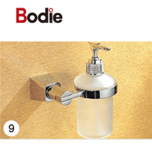 Chrome Wall Mounted Liquid Soap Dispenser - Luxurious Washroom Accessory