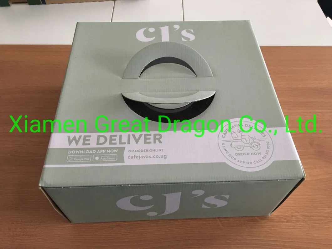 Take out Pizza Delivery Box with Custom Design Hot Sale (PZ2009222010)