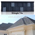 JINHU taş kaplı metal / çelik çatı kiremitleri shingle maliyeti