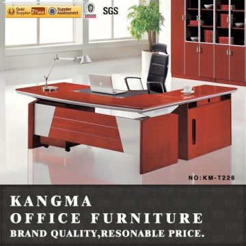 Office furniture philippines top executive leather-top desk|executive desk furniture commercial furniture