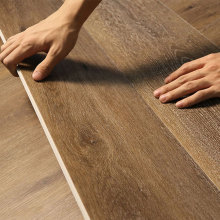 SPC PVC Luxury Vinyl Plank Flooring: Sound Insulation, Anti-Scratch Quality