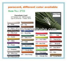 All color paracord, 550lbs paracord, paracord bracelet