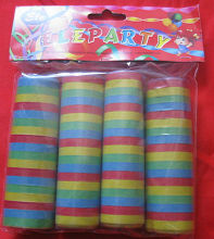 10m paper streamers