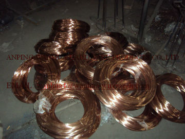 flat brass wire