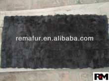 Garment material: 100% real Scrap Rex Rabbit Fur Plate in good quality