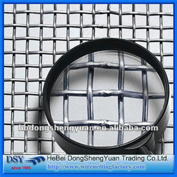 Top quality Square Decorative Stainless Steel Woven Crimped Wire Mesh