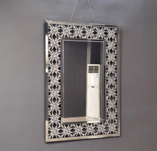 Decorative hanging mirror with modern design