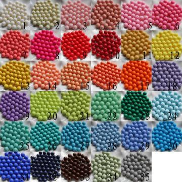 20 mm kleur Gumball acryl massieve kralen