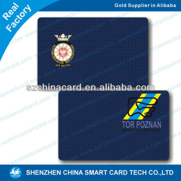 Printed PVC Employee attendance id card Photo Card