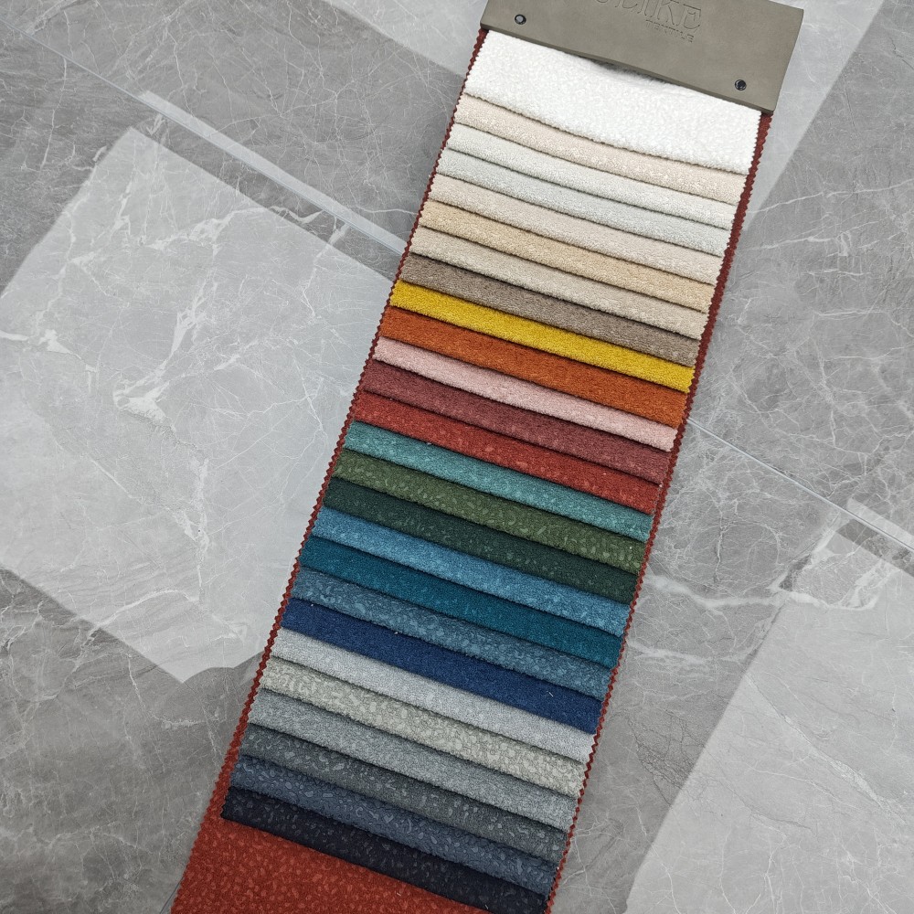 Tela de sofá de terciopelo en relieve de alto peso High Weight Embossed Velvet Sofa Fabric