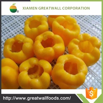 IQF Frozen Sweet Yellow Pepper Whole for Sale