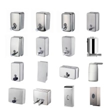 Wall Mounted 350ml Manual Liquid Soap Dispenser for Hand Sanitizer