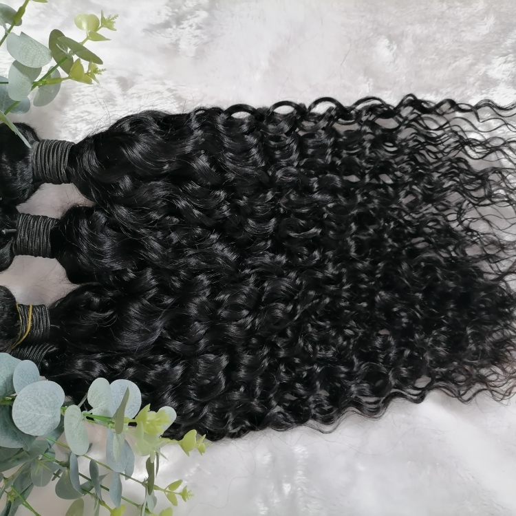 water wave Wholesale price Virgin Human Hair Bundle Vendor Cuticle Aligned Hair Free Sample 8A Siliky Brazilian Hair Bundle
