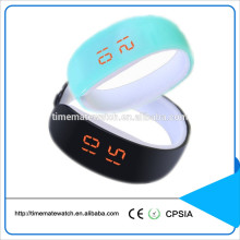 Colorful silicone material digital analog watch