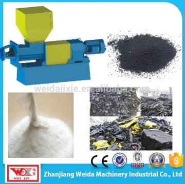 Patented recycled tire rubber products / rubber tire grinding machine