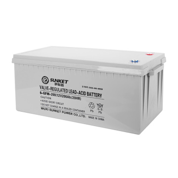 Caricatore della batteria in gel da 12 V 200 AH per il sistema solare