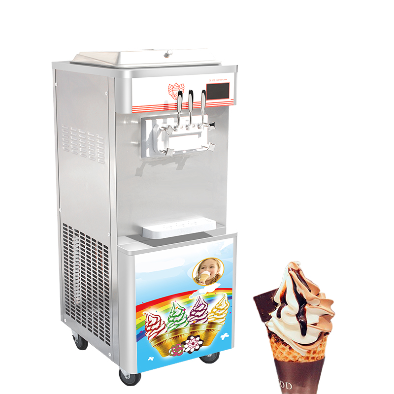 commercial refrigerator soft ice cream machine price