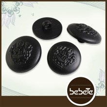 black England Orient metal leather cover buttons