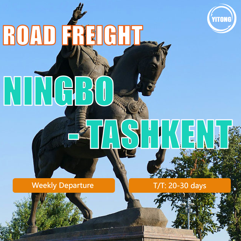 Road Freight from Ningbo to Tashkent