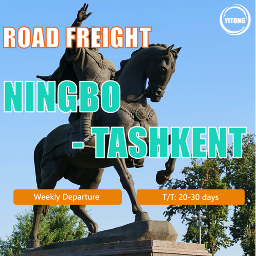 Serviço de caminhões de Ningbo a Tashkent