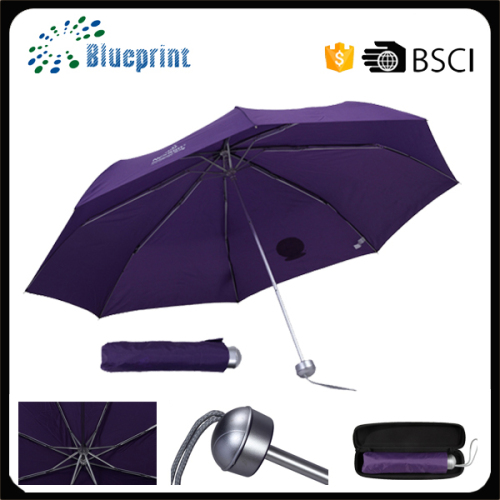 China supplier gift custom printing 21inch 3 folding umbrellas