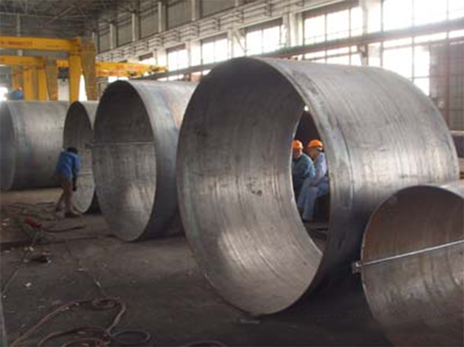 Subway concrete tunnel Sheet Metal Pipe