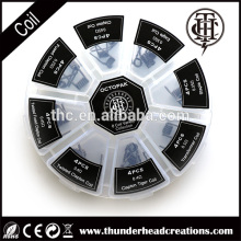 2016 new clapton coil wire, clapton tiger coil, fused clapton coil