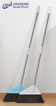 Plastic Broom Long Handle Broom with Soft Bristle