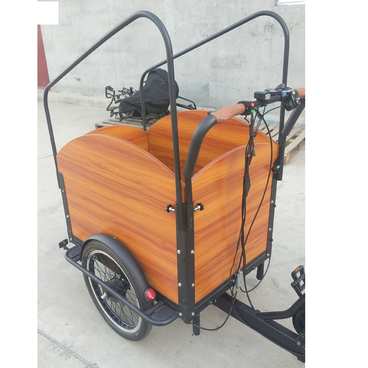 folding electric tricycle for adults with 2 seat electric tricycle