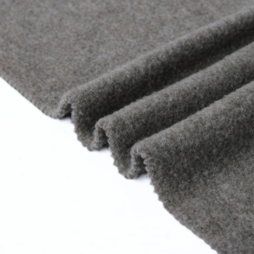 Classic Brown High Quality Wool Blend Brushed Fabric
