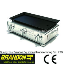 CE apprved stainless steel gas plancha barbeque plancha grill