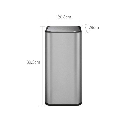 Jah Touchless Rectangle Motion Sensor Trash CAN