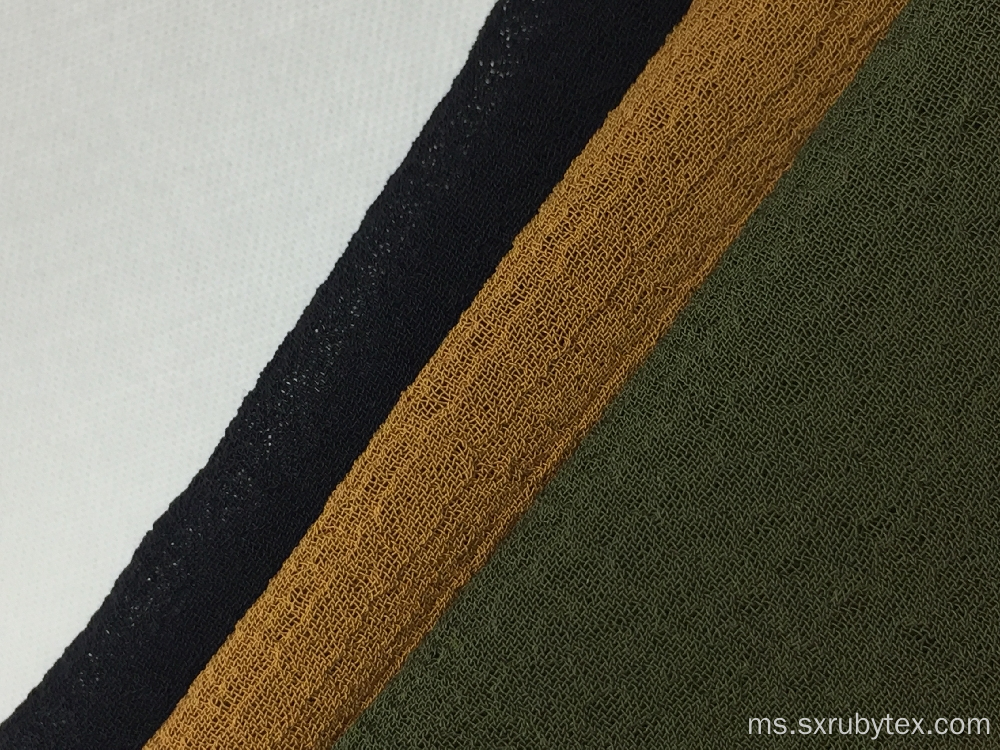 75D Polyester Nano Crepe Fabric Solid