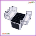 Crocodile Boite de toilette en acrylique et en acrylique Boîte de beauté facile à porter pour ongles (SACMC092)