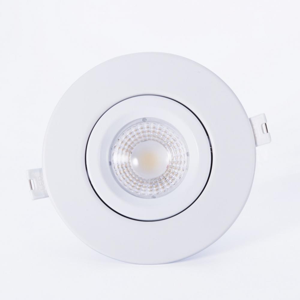 Downlight LED encastré à cardan à intensité variable de 4 pouces