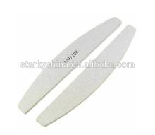 Wholesale Half moon nail file professional half-moon zebra nail file