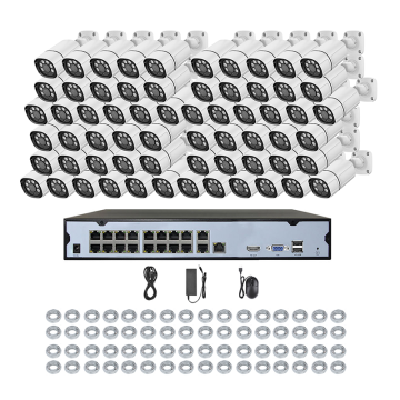 4ch soupravy CCTV Poe NVR s kamerami 4ks