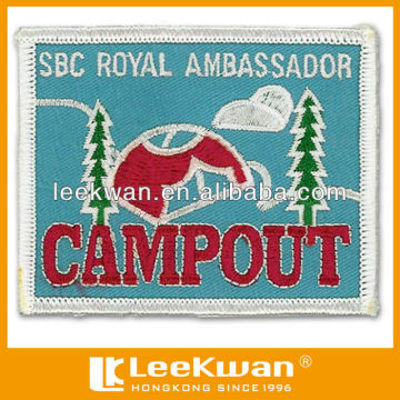 custom brand logo embroidery patch