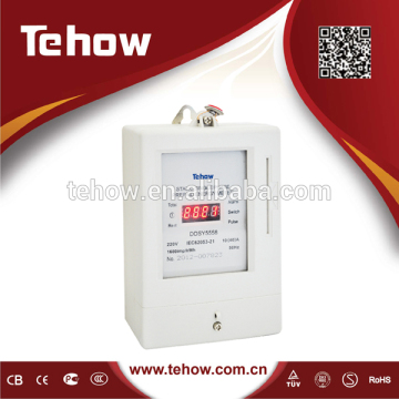 static single phase prepaid energy meter