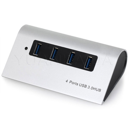 Aluminum 4 ports USB 3.0 HUB Adapter