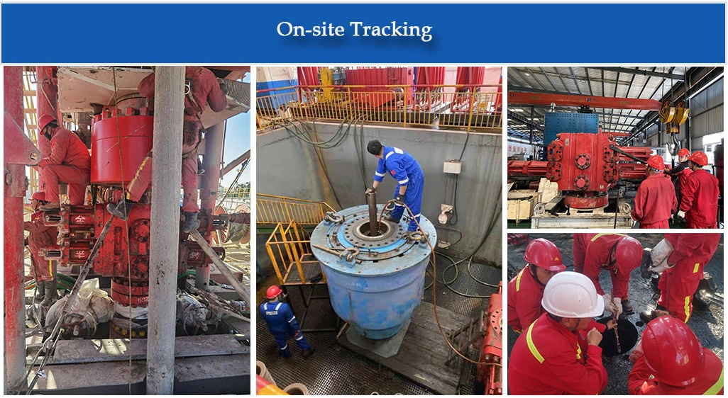 OEM Rubber Spare Part API 13 5/8′ ′ Standard Packing Element with 15000psi Working Pressure