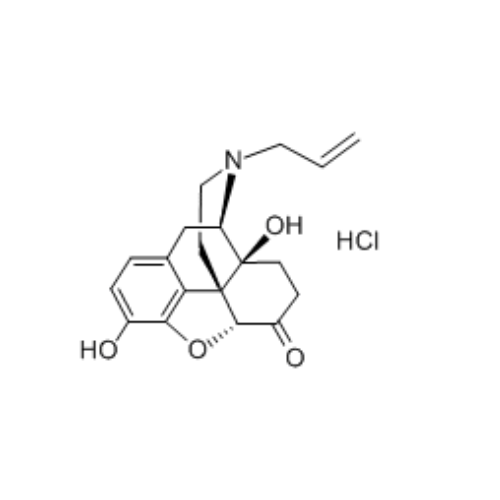 Antagonista oppioide del prodotto GMP cloridrato CAS 357-08-4 di naloxone