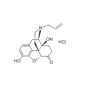 Chlorhydrate de Naloxone d&#39;antagoniste des opioïdes de produit de GMP CAS 357-08-4