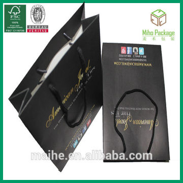 luxury pattern paper bag