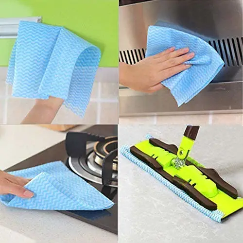 Nh Professional Household Cleaning Product Disposable Microfiber Kitchen Cloth Roll for Wholesale