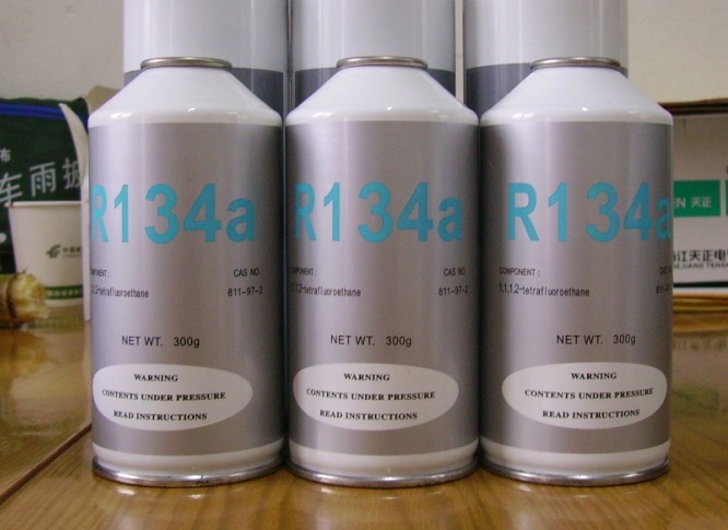 R134a refrigerante - lata gas refrigerante R134a del embalaje