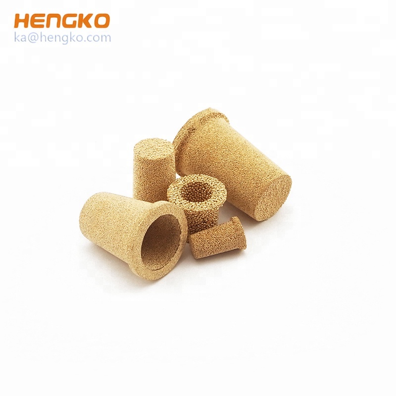 0.5 2 10 20 50 Microns Bronze Stainless Steel 304/316L Sintered Porous metal filter  for oil filter or industry system