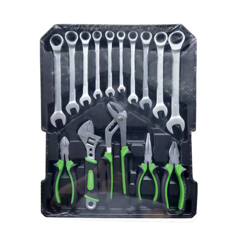 tools in aluminum case
